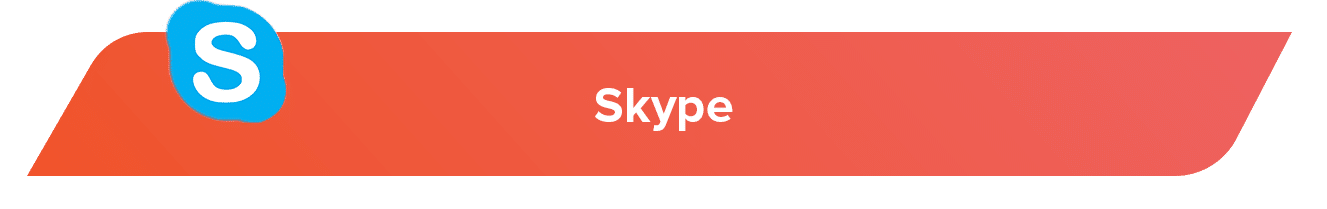 skype banner
