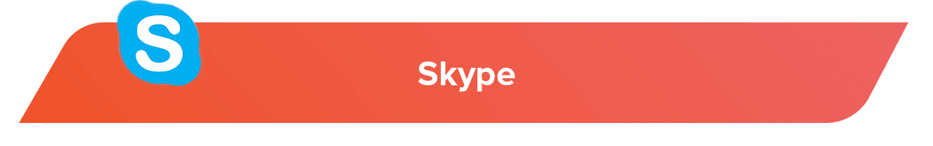 skype banner