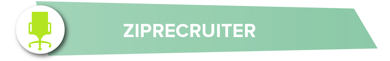 ZipRecruiter banner