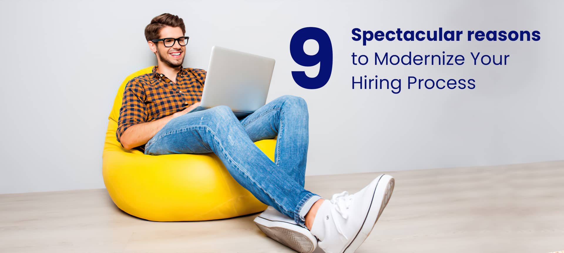 9 Spectacular Reasons to Modernize Your Remote Recruitment Process | Elevatus A recruiter enjoying a remote recruitment process
