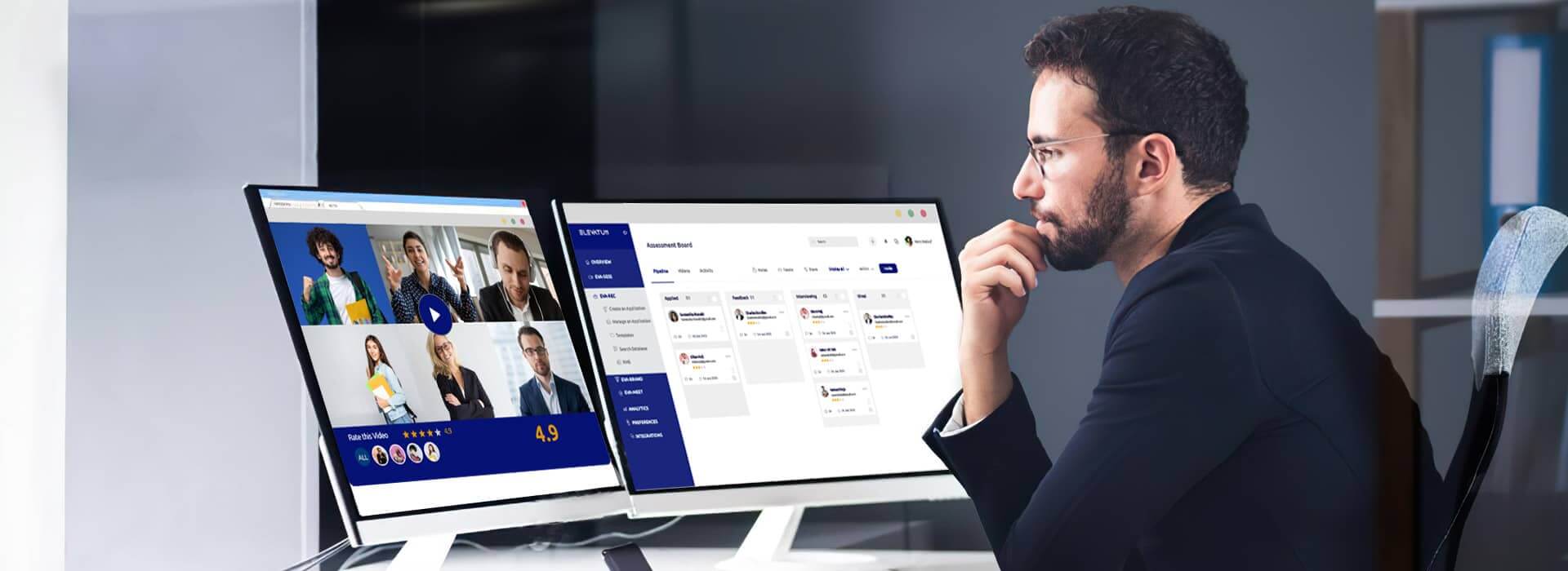 A recruiter tackling his remote recruitment challenges