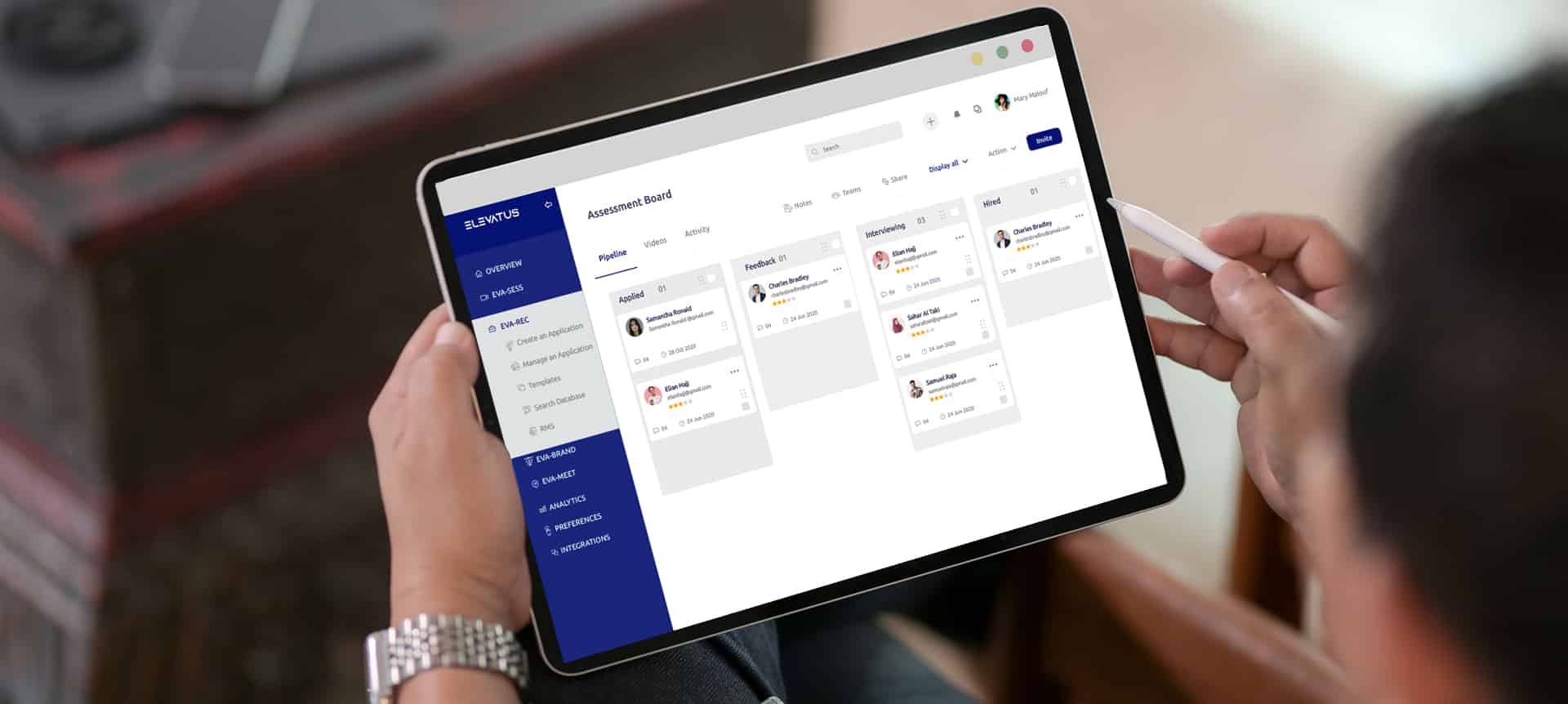 recruiter leveraging AI recruitment