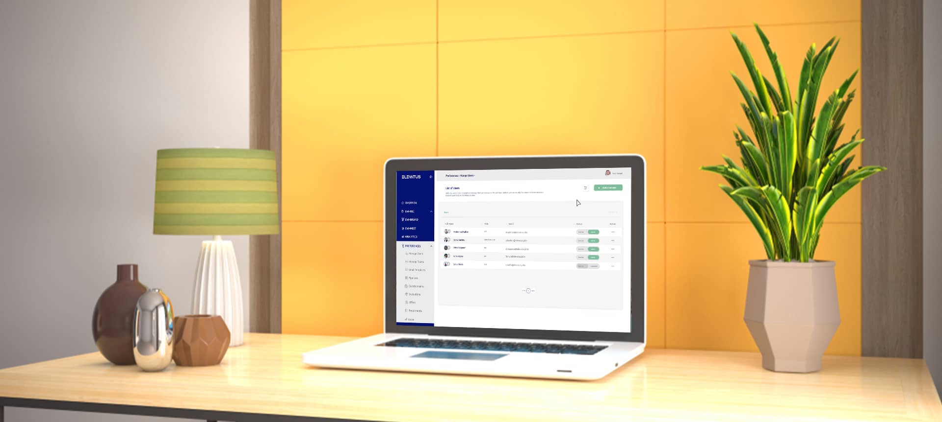 Recruiter engaging passive candidate via email with an ATS recruitment software