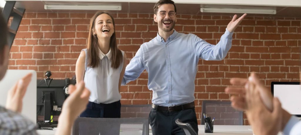 Employees enhancing the employer branding of a company 