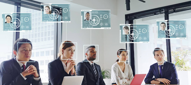 A meeting group building a new strategy for recruiting online