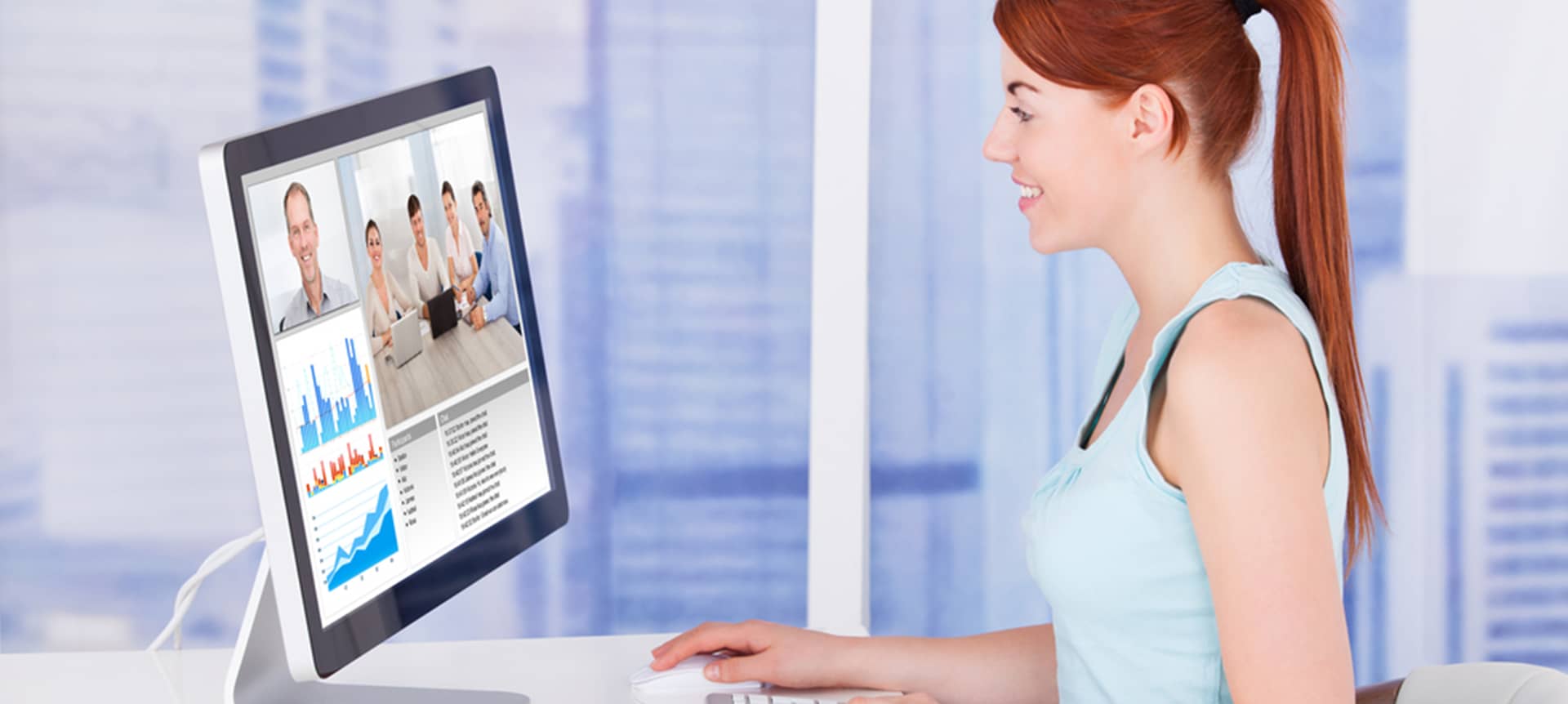 A happy recruiter screening faster with video interviewing software