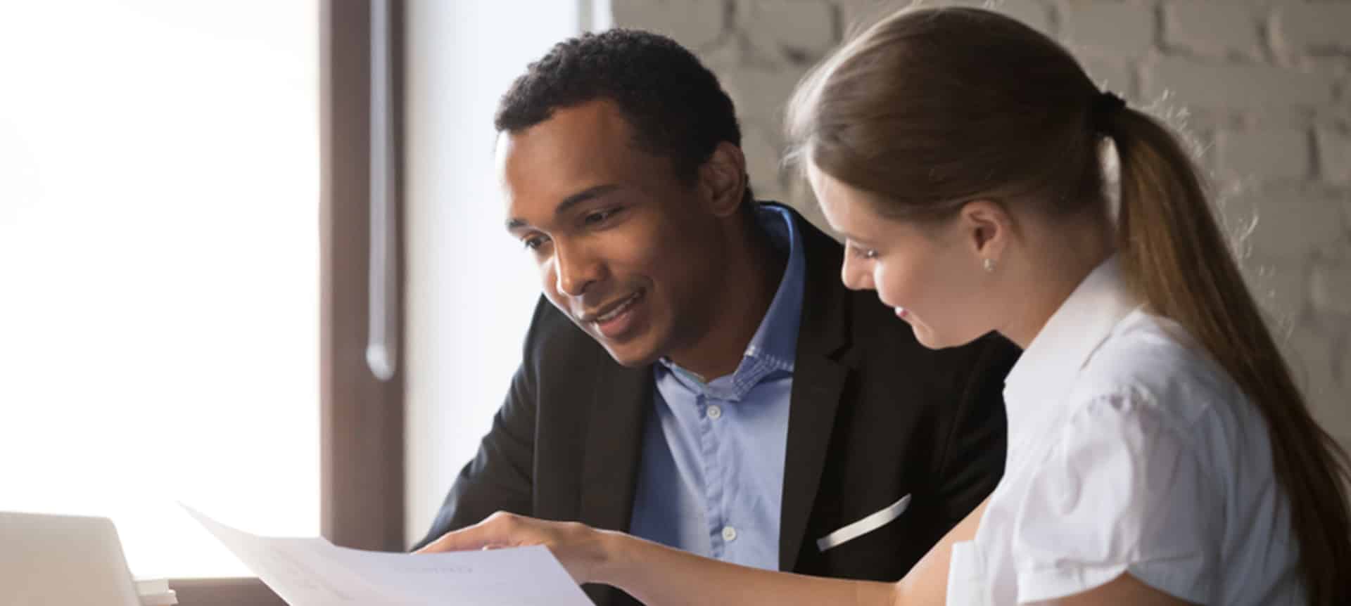 Talent acquisition specialist discussing what new skills to learn