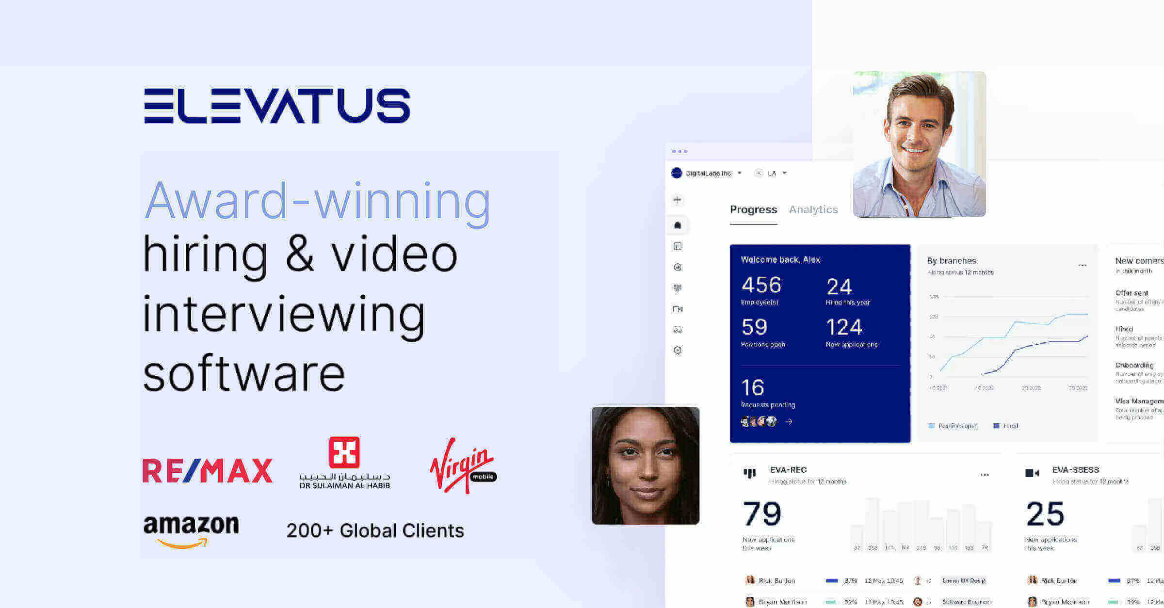 #1 Award-Winning Hiring & Video interviewing Software | Elevatus