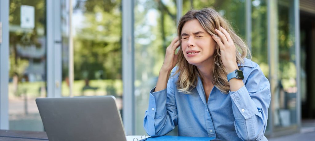 a candidate after answering wrong stress management interview questions

