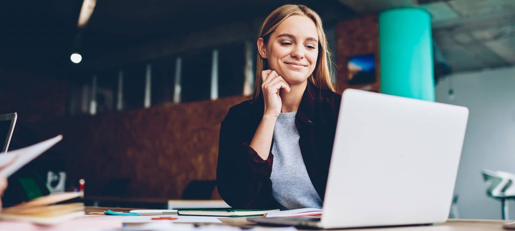 A candidate answering competency-based interview questions