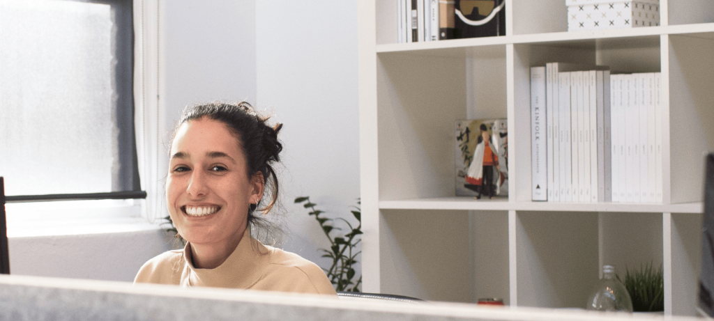 Talent Acquisition Vs. Talent Management - Understanding the Difference and How They Fit Together | Elevatus An image of a woman in HR trying to explain talent acquisition vs talent management