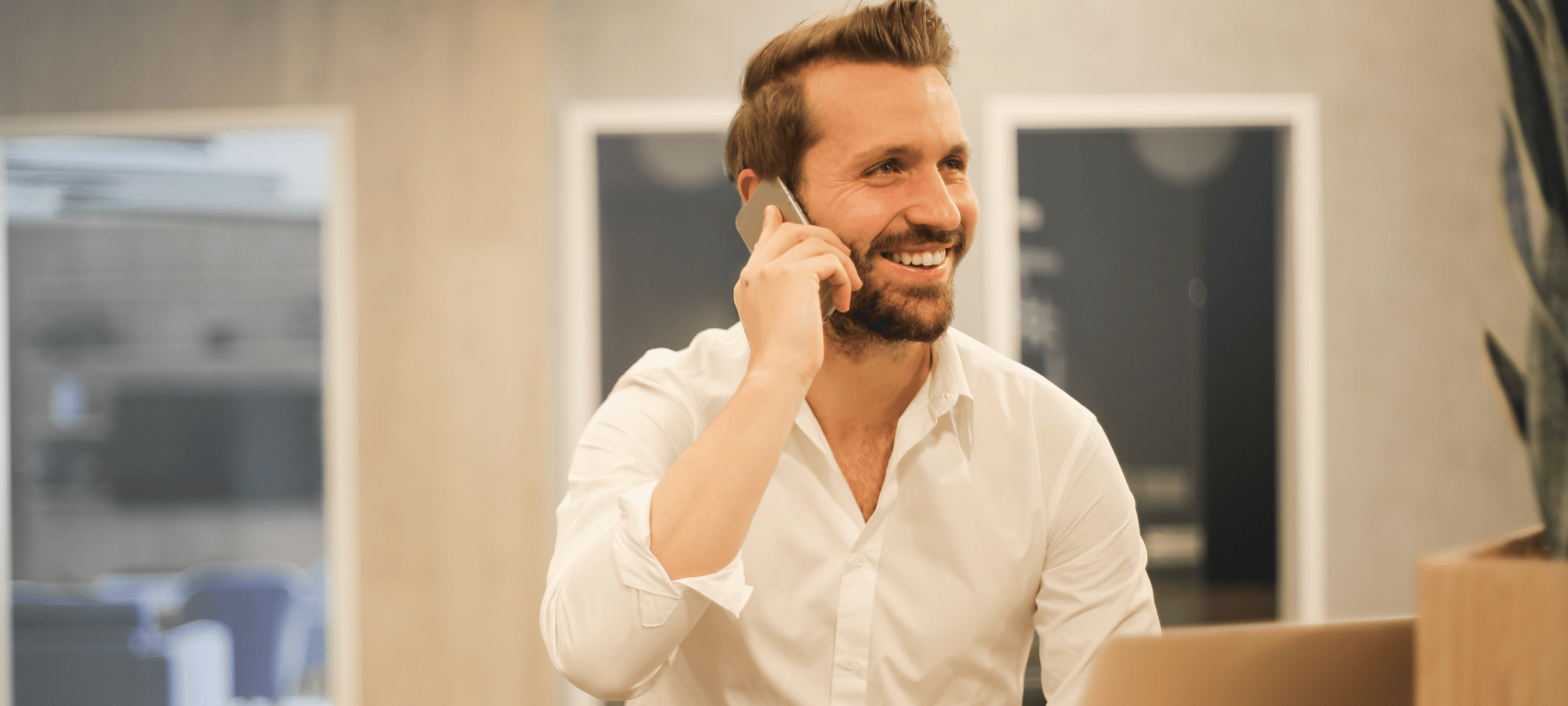 Man discussing how to focus on strategic workforce planning