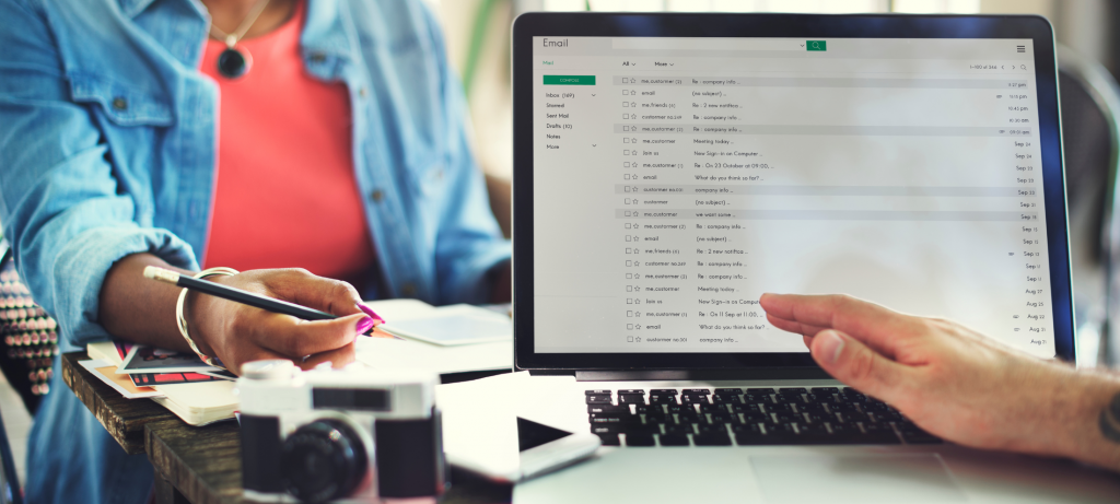 Two recruiters thinking of what to say to a rejected candidate 