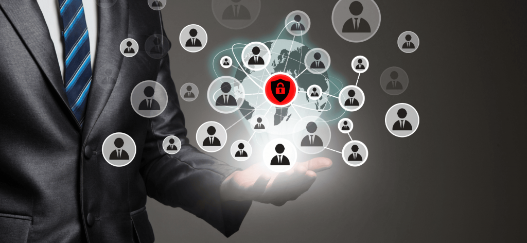 An image of a man using a recruiting software for small business for candidate management 