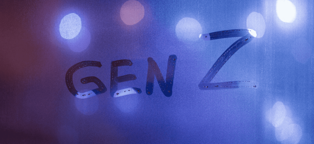 An image of a poster describing Gen Z