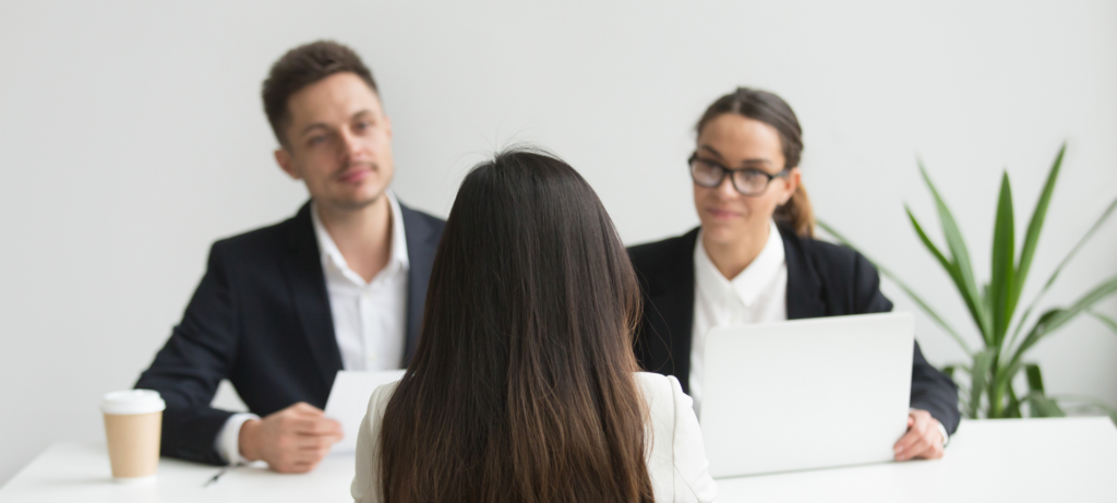 Recruiters listening for in a candidate's answers while assessing conflict resolution skills