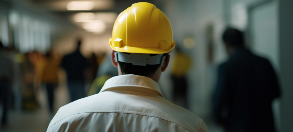 مراقب العمال يبدأ عمله