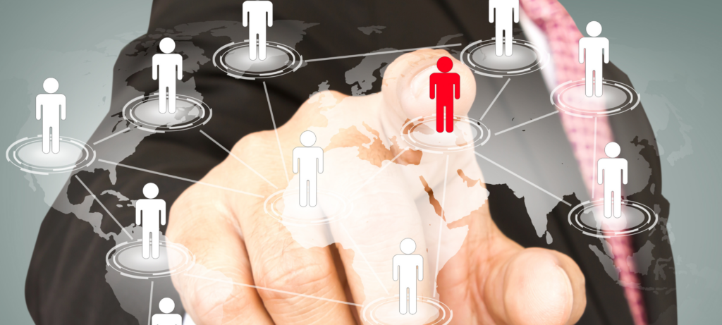 A recruiter testing how a recruitment software can attract the best candidates for his company 