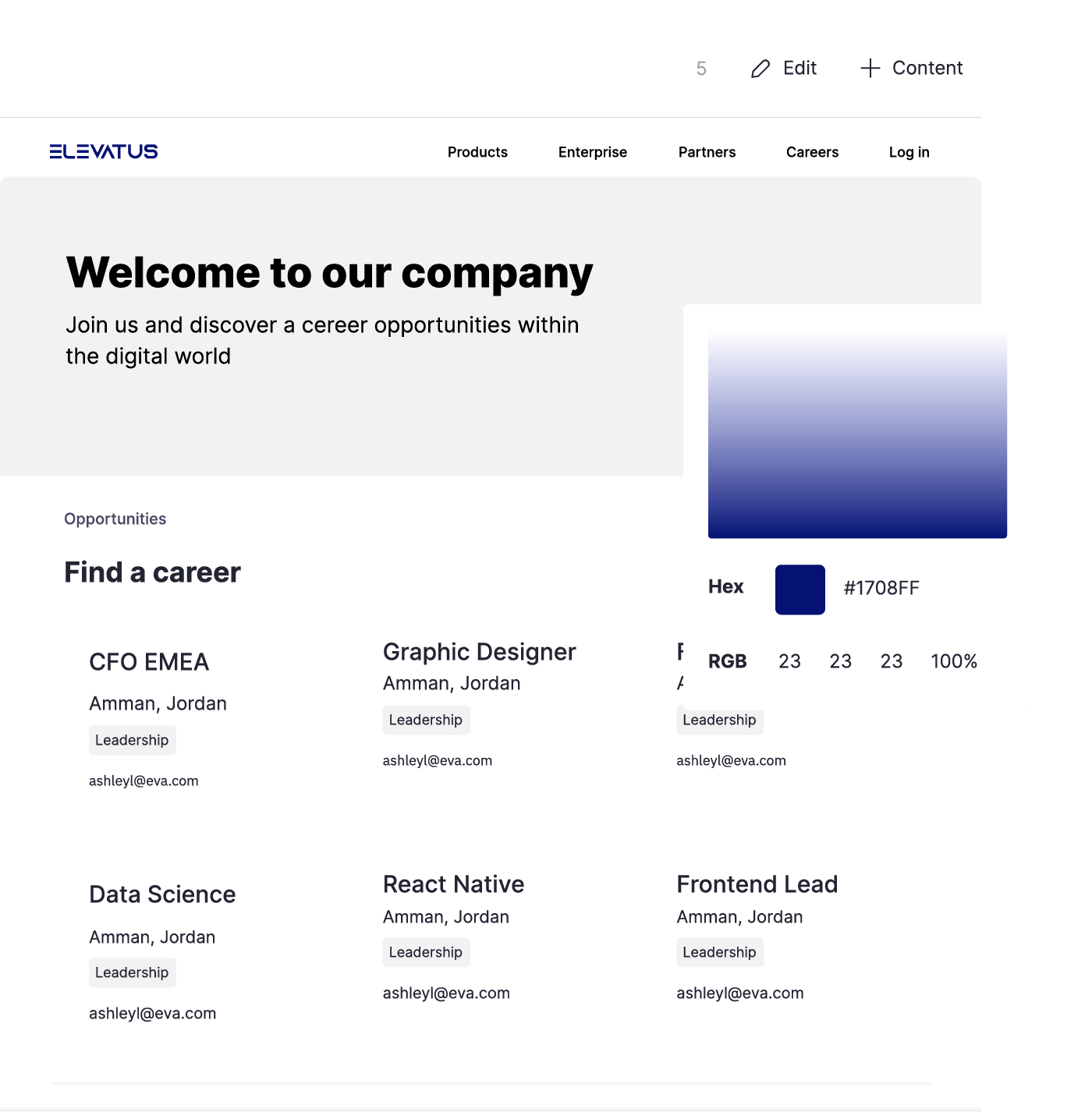 EVA-BRAND أداة دعم العلامة التجارية