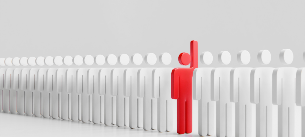 رموز تعبيرية عن مرشحين في نظام فلترة السير الذاتية بالذكاء الاصطناعي