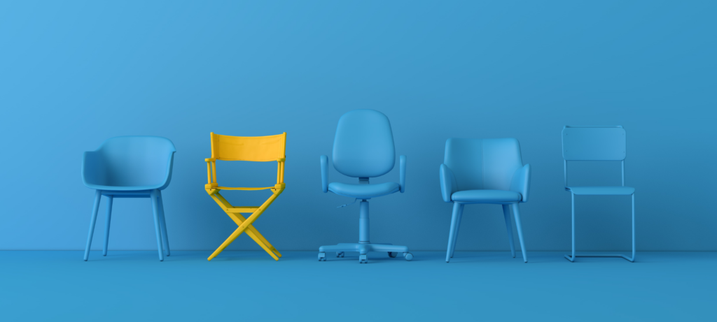 مقاعد تعبيرية عن رموز تعبيرية عن  نظام فلترة السير الذاتية بالذكاء الاصطناعي