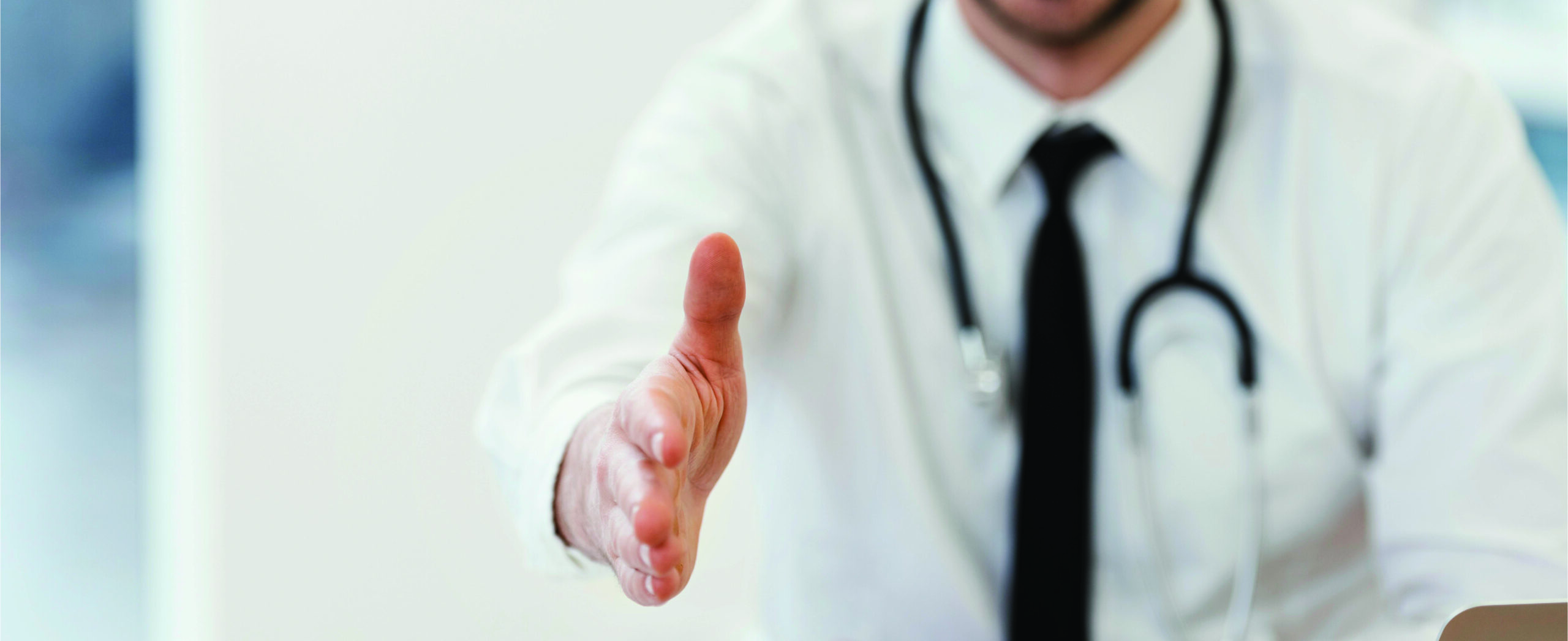 A manager studying Healthcare Recruiting