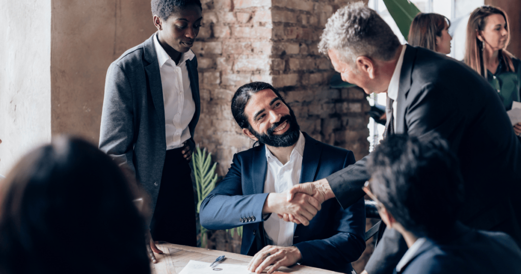 What Is Strategic Recruitment? 10 Key Things to Know | Elevatus Job candidates being assessed through a strategic recruitment framework to ensure a cultural fit.