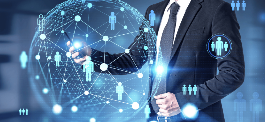 A recruiter using resume filtering to screen and shortlist candidates based on qualifications and experience.