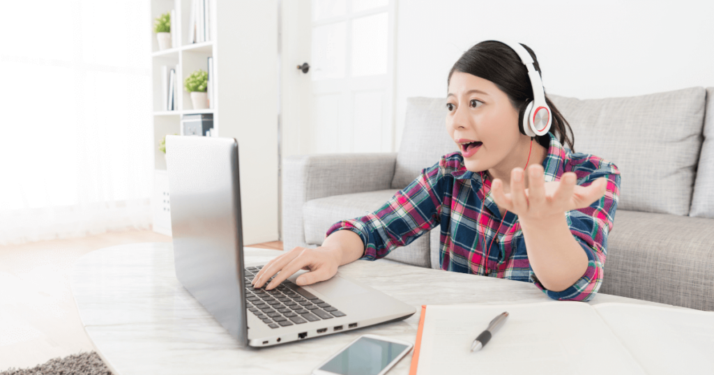 Why English Language Proficiency Tests Drive Better Hires in KSA | Elevatus An image of a candidate giving the english language proficiency test
