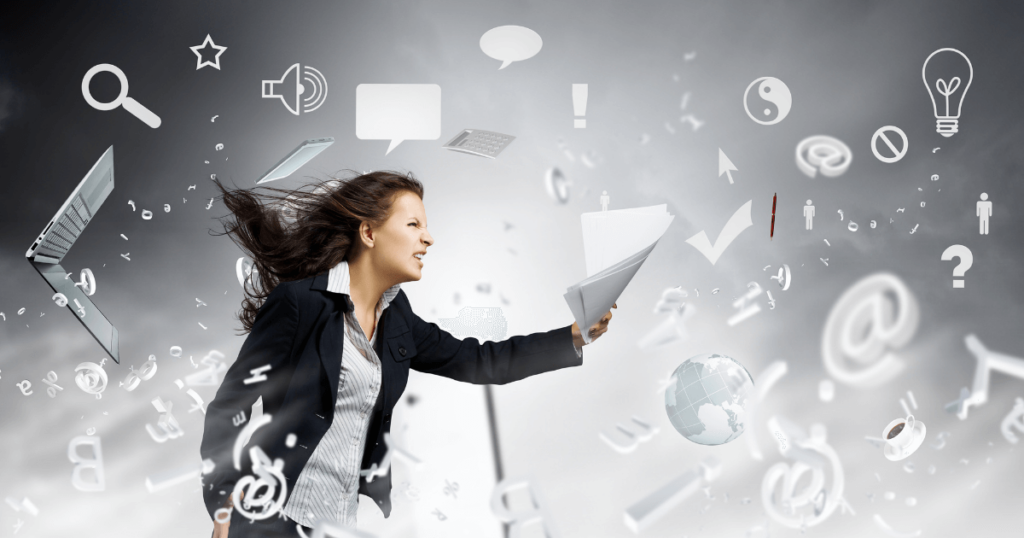 An image of a recruiter trying to implement HR system into the workflow 