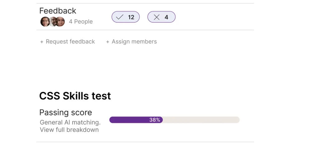 داشبورد اختبارات سمات الشخصية واختبارات إليفاتوس