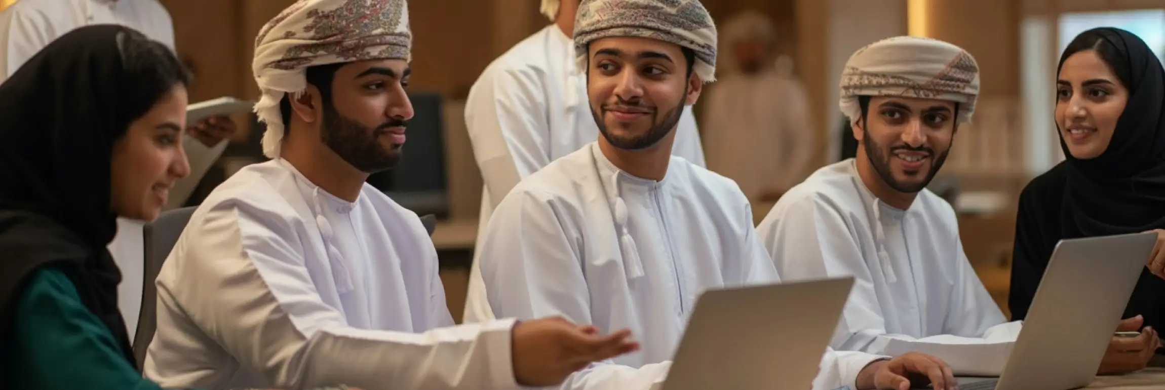 Omani recruiters learning how to conduct a good interview