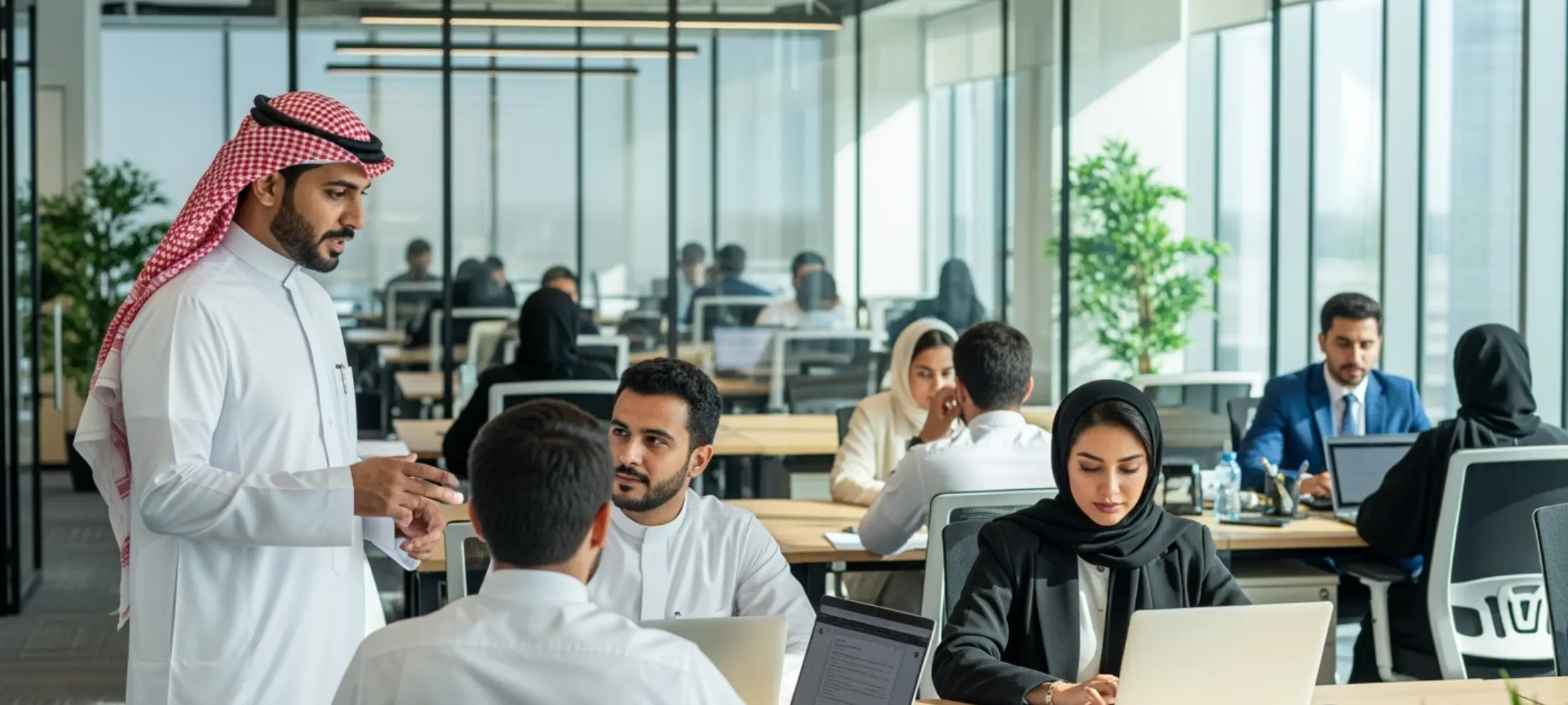 حلول التوظيف من إليفاتوس وتطبيق السعودة في المملكة