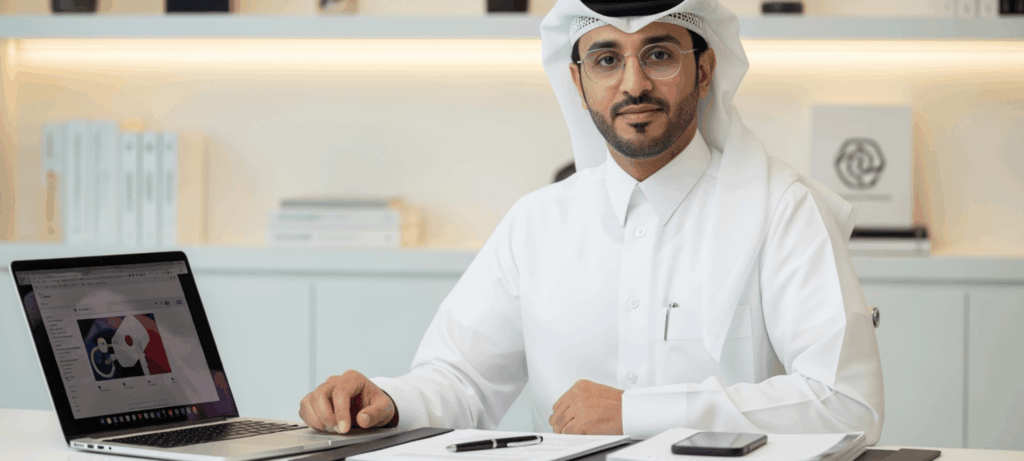 ٧ من توجهات إدارة الموارد البشرية ٢٠٢٦ : ستغيّر طريقة التوظيف في شركتك! | Elevatus موظفة يطبق توجهات إدارة الموارد البشرية قي التقنية
