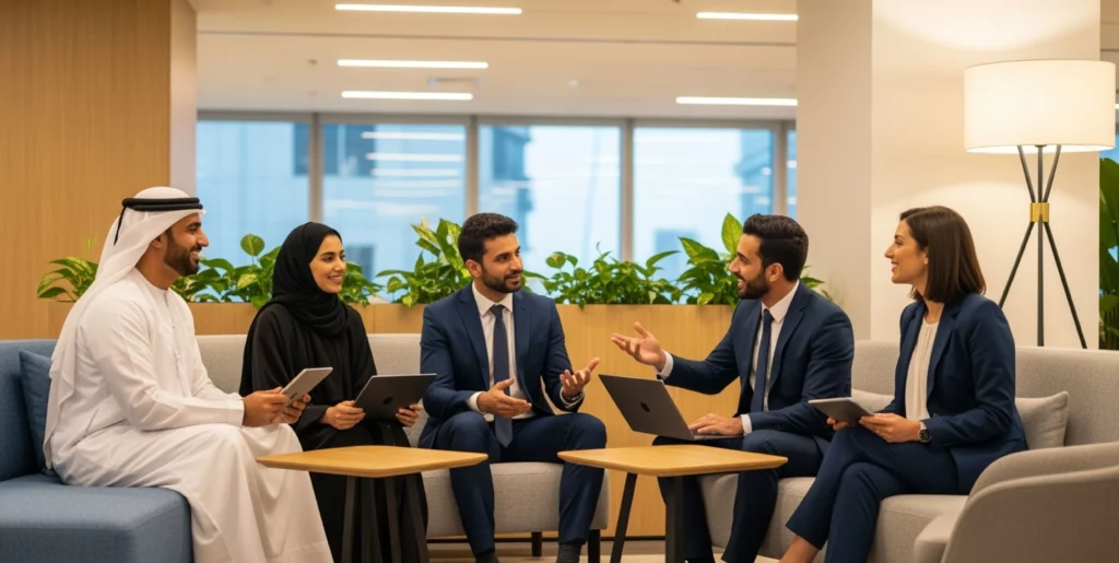 موظفو موارد بشرية يناقشون أفضل نظام تتبع المتقدمين للوظائف