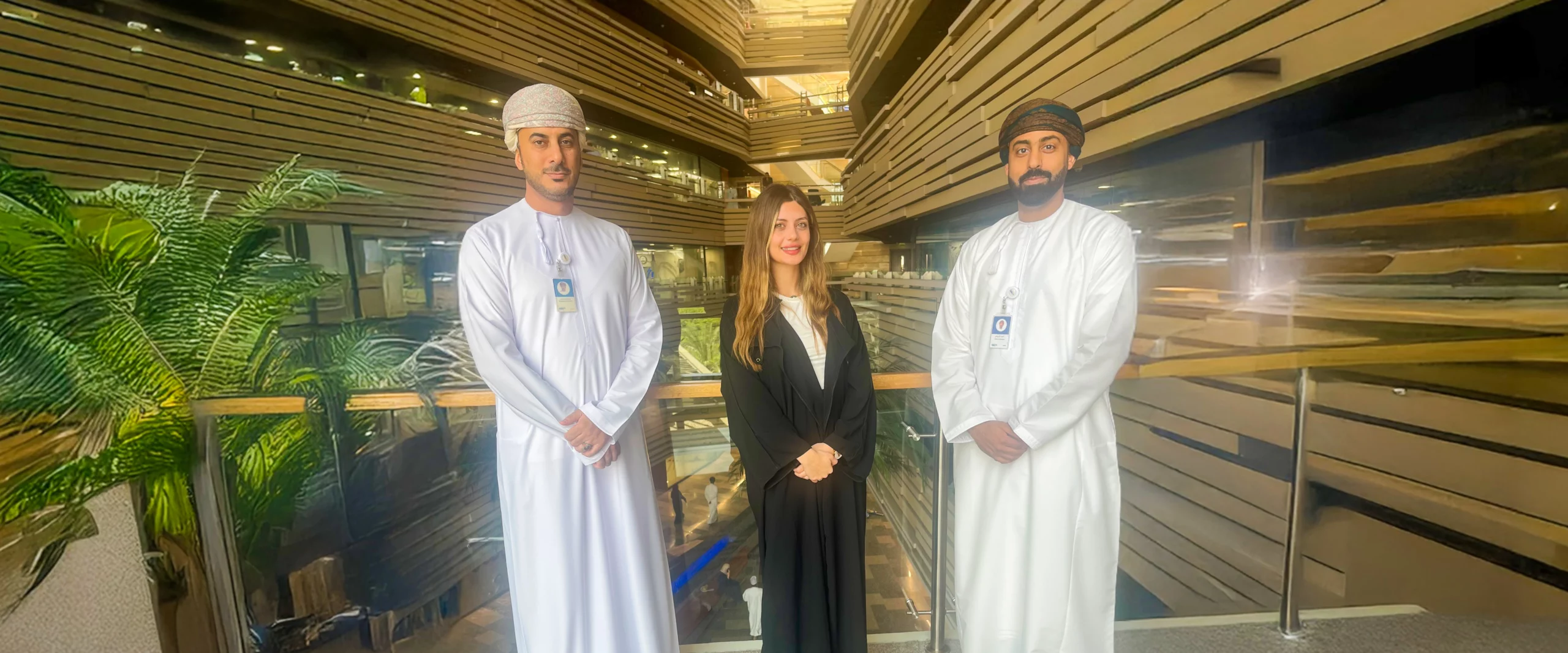 An image of National Bank of Oman and Elevatus signing