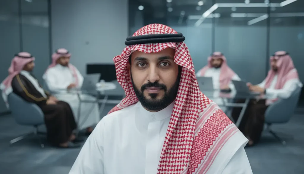 Silent Resignation Is Real — Here’s How Data-Driven HR Teams Spot It Before It’s Too Late | Elevatus Modern GCC office scene illustrating silent resignation among employees