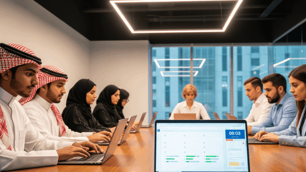 An image of a hiring operating system that centralizes candidate profiles, approvals, and communication.