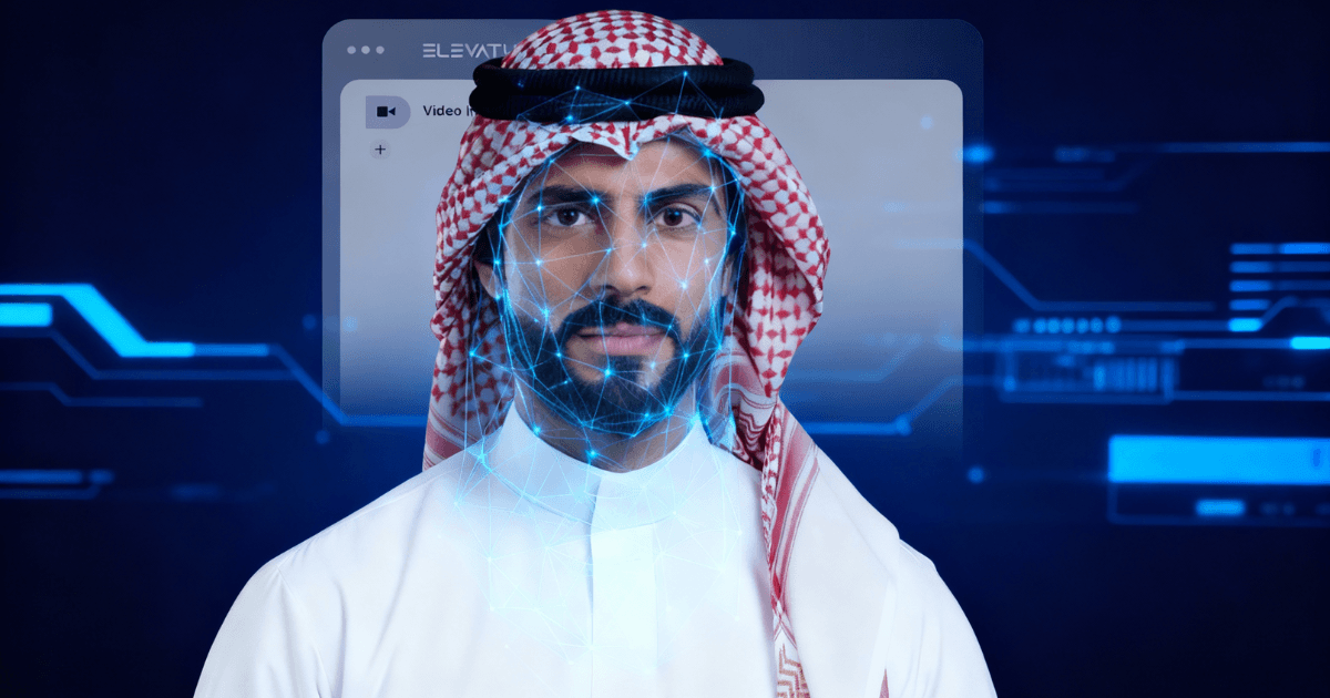 An image of a recruiter using an AI recruiting software