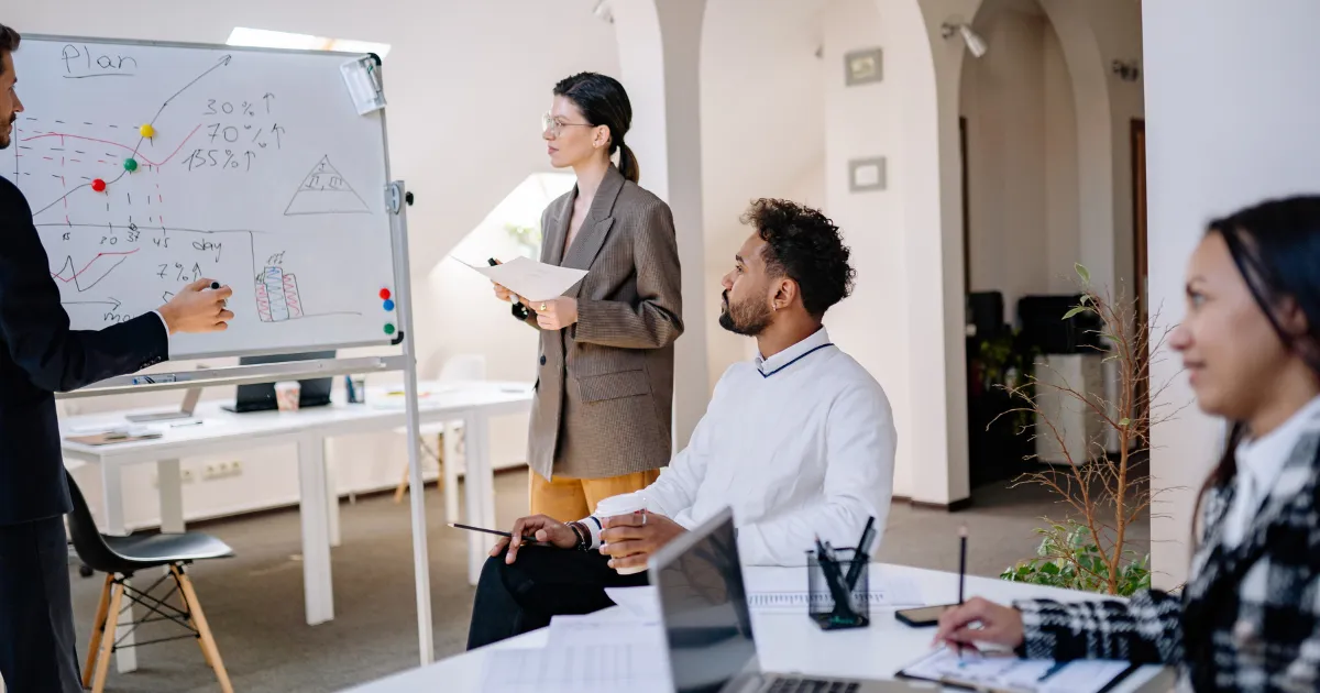 An image of a workforce planning dashboard helping HR leaders forecast future hiring needs.