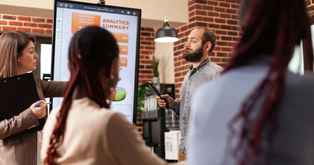 What Is Workforce Planning? The Complete Guide for the Age of Agentic AI | Elevatus An image of a recruiter demonstrating what is workforce planning through talent forecasting